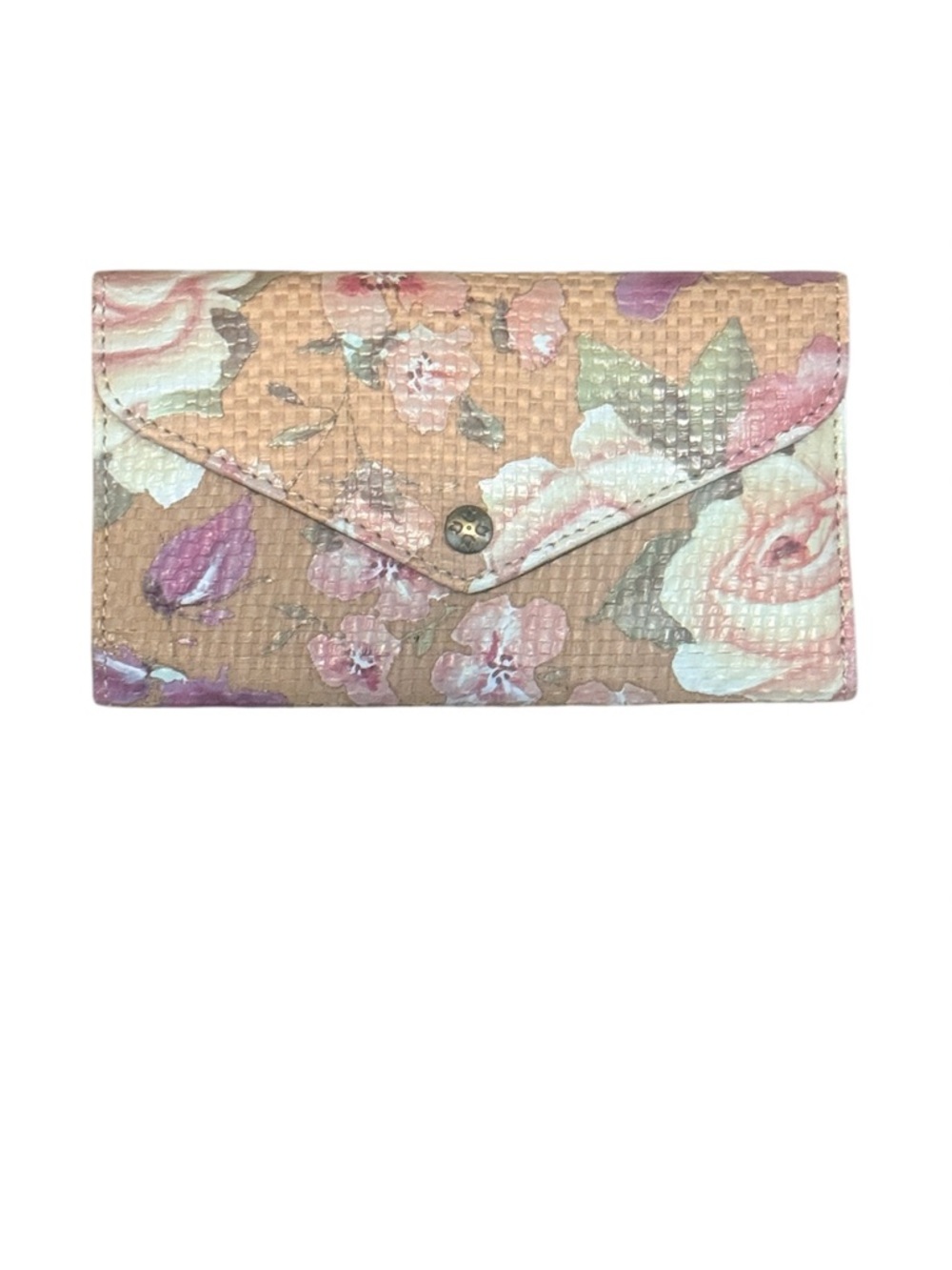 Patricia Nash Cori Rose Floral Envelope Wallet Clutch RFID